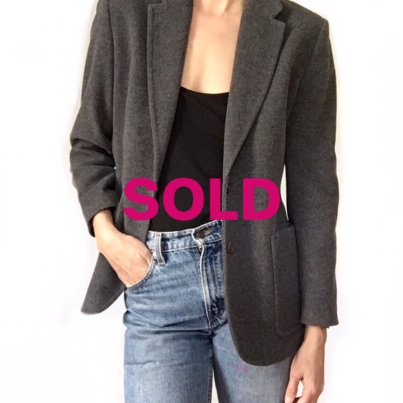 Jackets & Blazers - Cashmere wool blend blazer